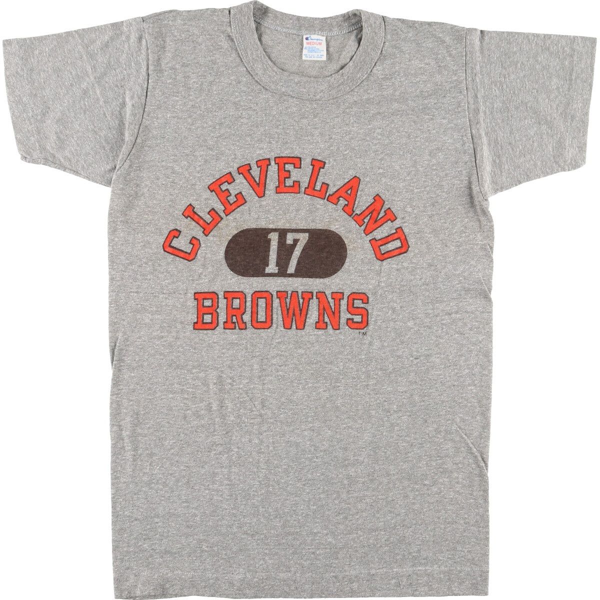 古着 80年代 チャンピオン Champion トリコタグ NFL CLEVELAND