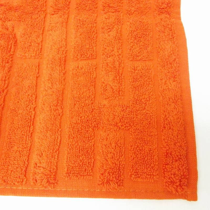 HERMES オレンジ タオルハンカチ Hロゴ エルメス Hロゴ タオル ハンカチ オレンジ - メルカリ