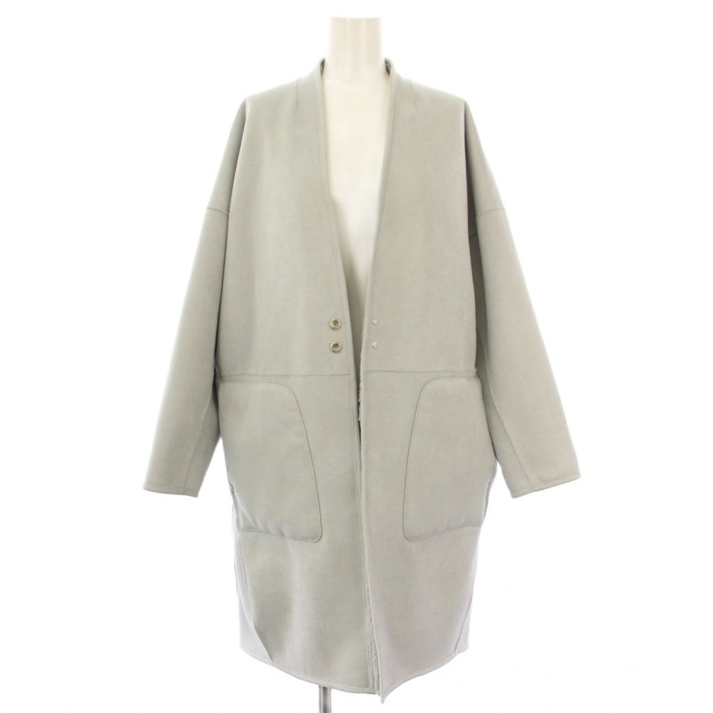 【8末迄】エレンディーク　ELENDEEK　リアルムートンコート エレンディーク ELENDEEK リバーシブルコート フェイクムートン