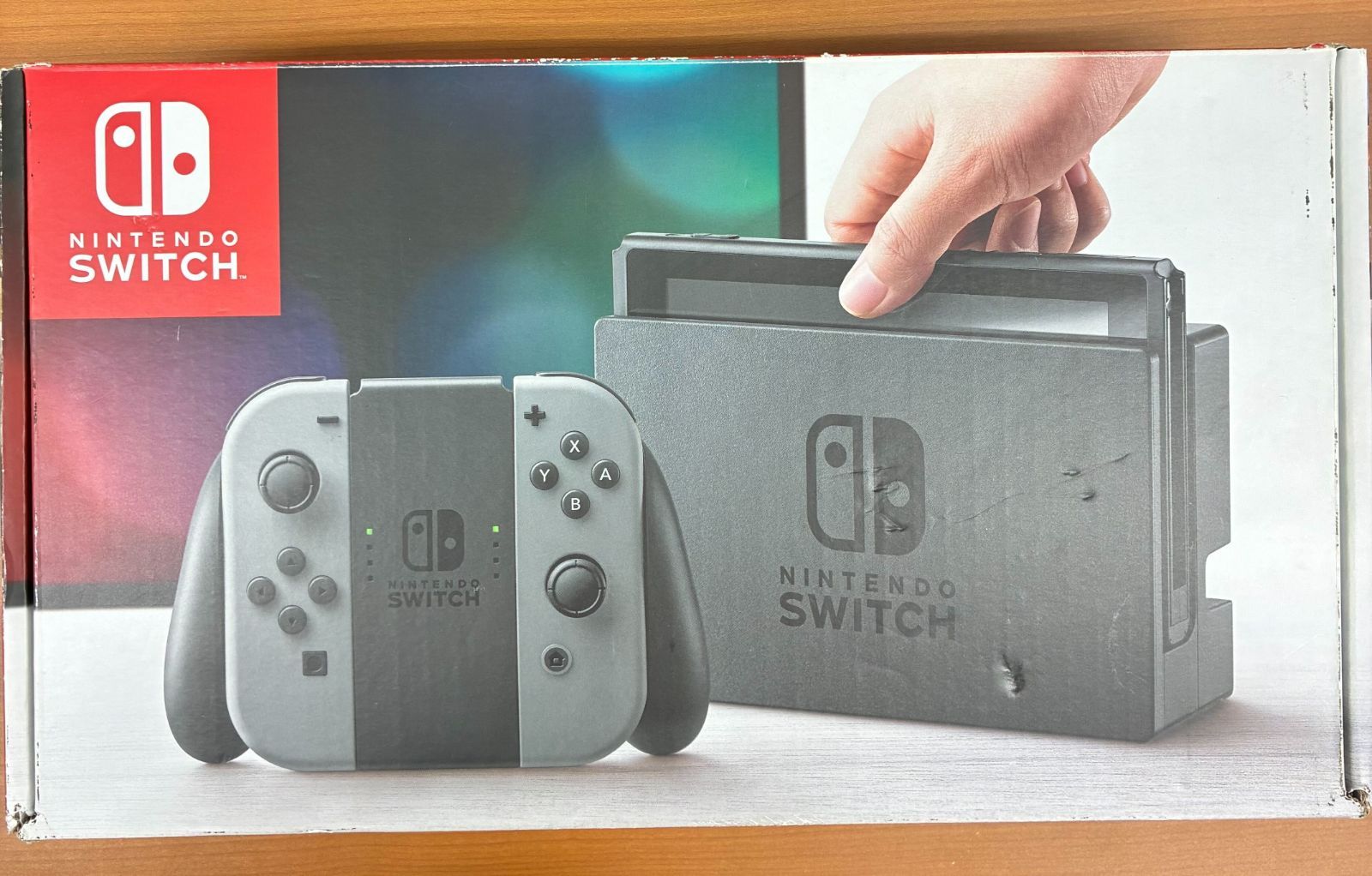 NINTENDO Switch 本体 HAC-001 外箱|Joy-Con|ドックセット|ACアダプター 任天堂 ID1313
