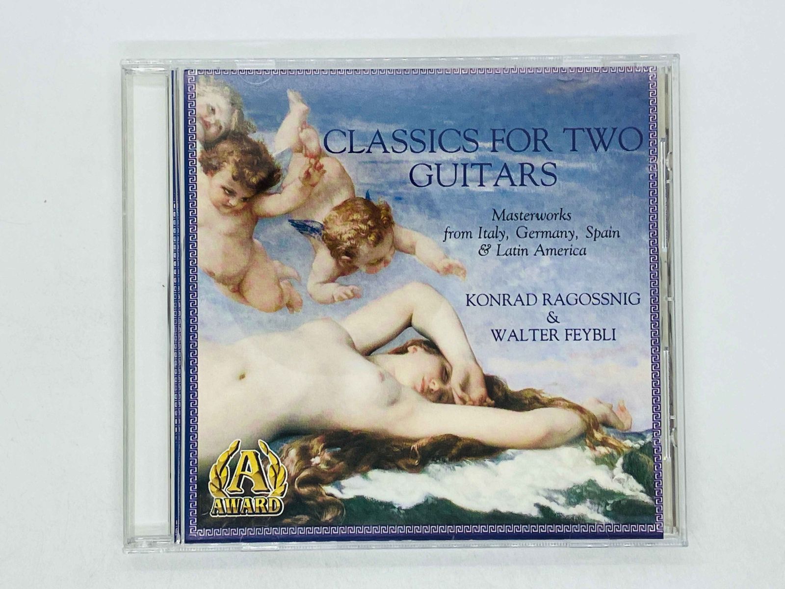 CD CLASSICS FOR TWO GUITARS / KONRAD RAGOSSNIG & WALTER