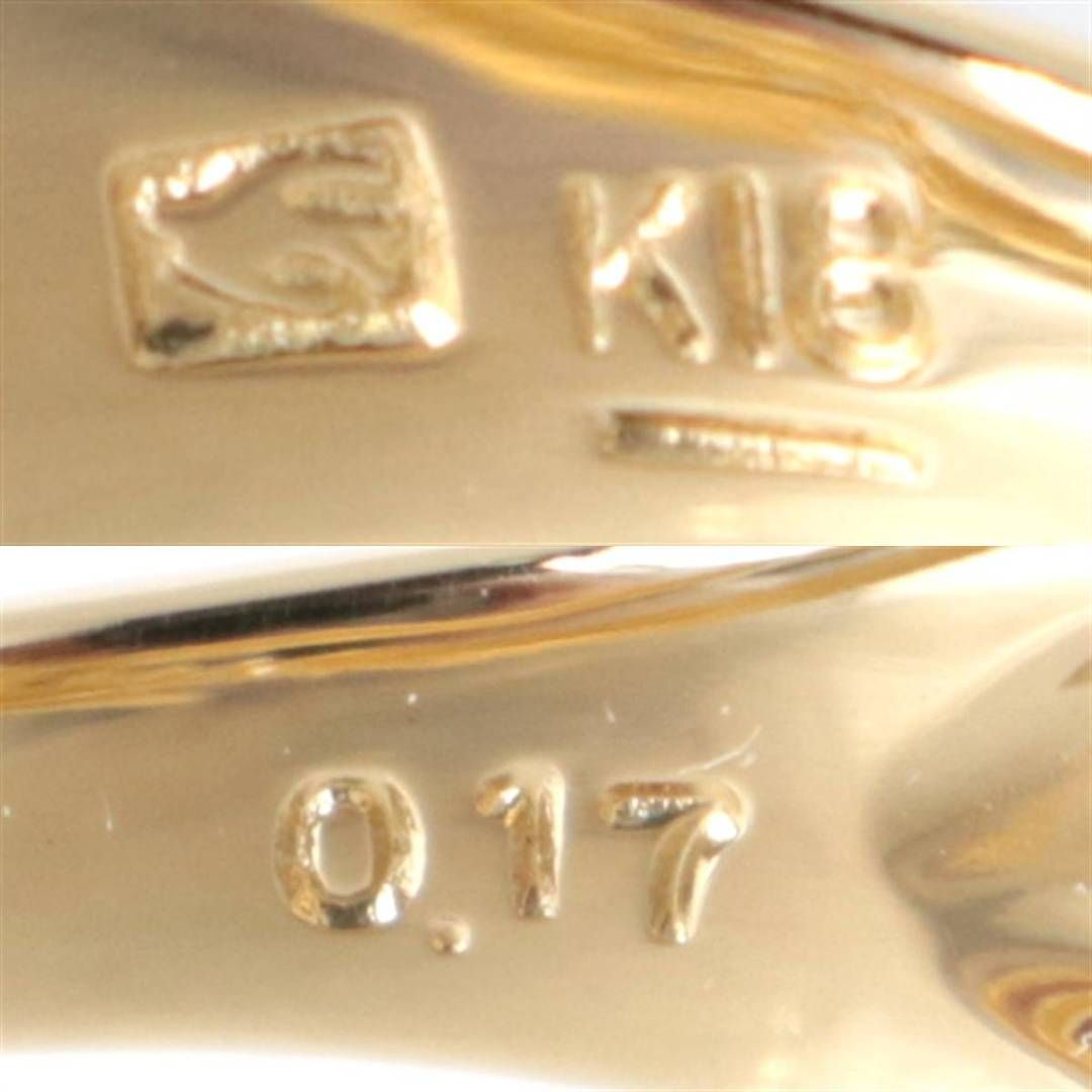 K18/18金 ダイヤリング 0.17ct 12号 セイコージュエリー刻印 IS 磨き仕上げ品 Aランク - メルカリ