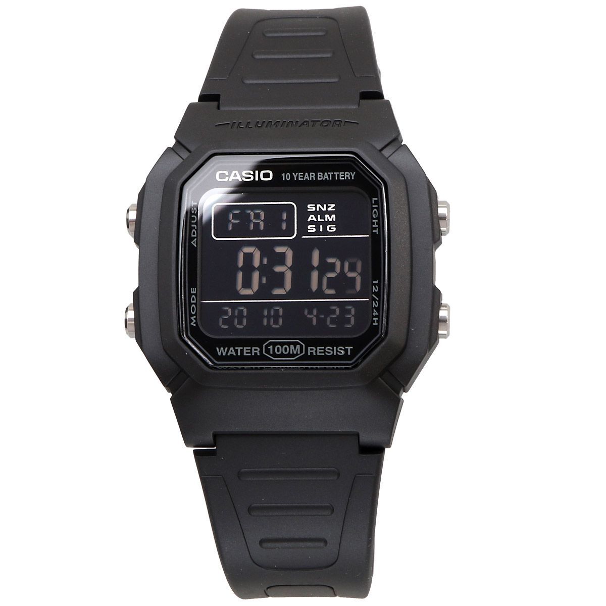 新品 未使用 カシオ チープカシオ チプカシ 腕時計 W-800H-1BV-1