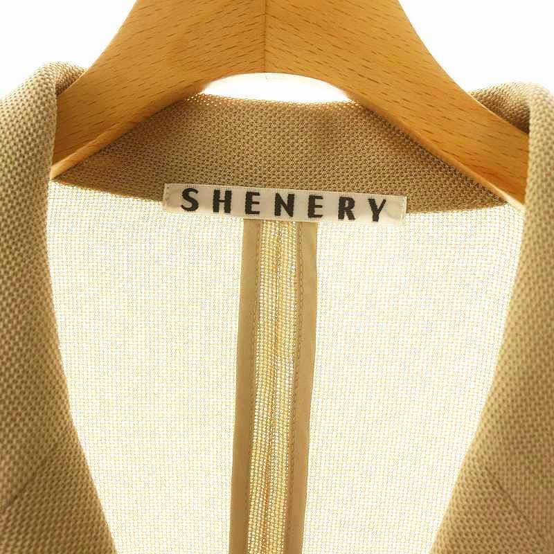 シーナリー SHENERY 24SS メッシュジャケット ダブル テーラード F