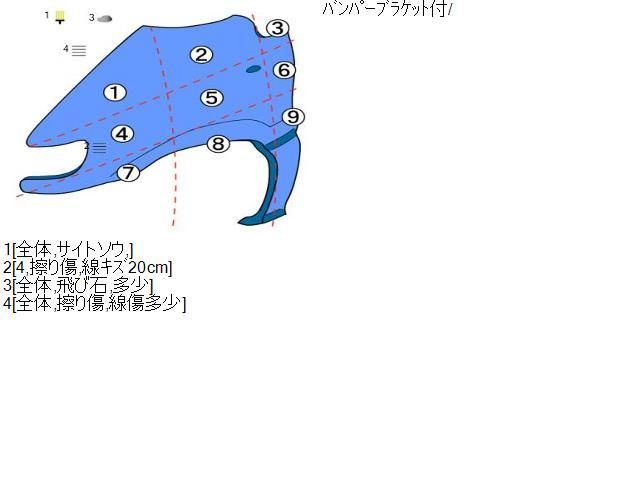 EBD-DS17V 左Fフェンダー