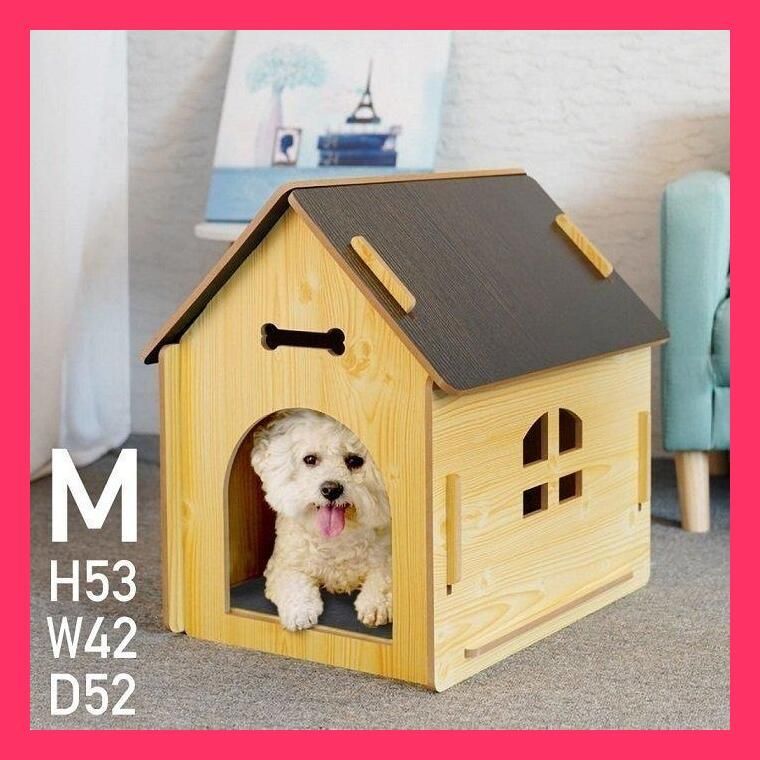 【価格相談可】一点物　オリジナル木製犬小屋　木造家屋　和風　屋外屋内室内 ペット 木製 犬 小屋 価格相談可 一点物 オリジナル木製犬小屋 木造家屋 和風