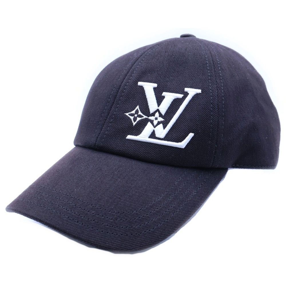 LOUIS VUITTON (ルイヴィトン) LV スマッシュ デニム キャップ 帽子 