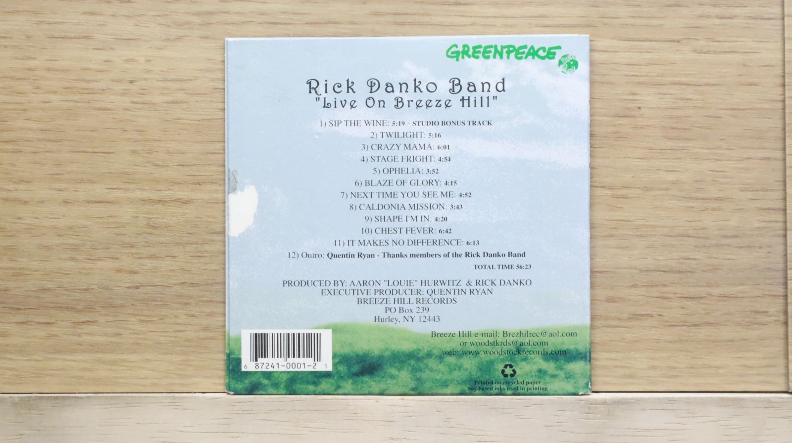 リック・ダンコ　Rick Danko レコード Rick Danko リック・ダンコ/FL,USA 1992