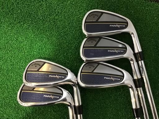 キャロウェイ PARADYM 5S アイアンセット IR 純正特注シャフト フレックスR メンズ 男性用 右利き 右用 Cランク ゴルフクラブ