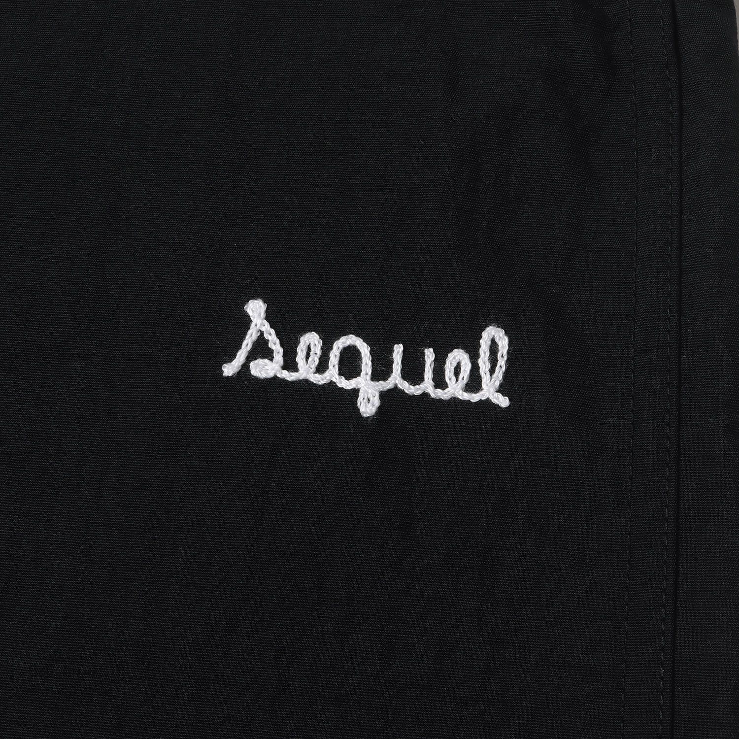 美品】SEQUEL シークエル パンツ サイズ:L / 23SS チェーン刺繍ロゴ