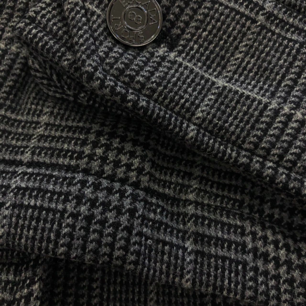 ESCADA スタンドカラーコート タータンチェック 38 サイズ - メルカリ 