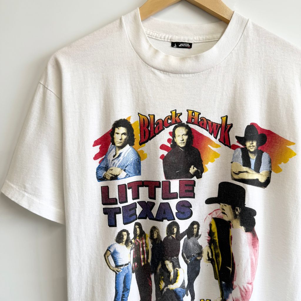 LGB BLACK HAWK/HSV フリンジ tシャツ