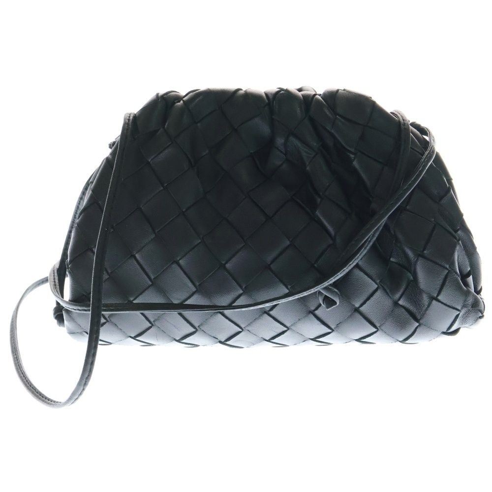 ボッテガ・ヴェネタ クリップ レザー ショルダーバッグ BOTTEGA VENETA ボッテガヴェネタ ショルダーバッグ The Pouch
