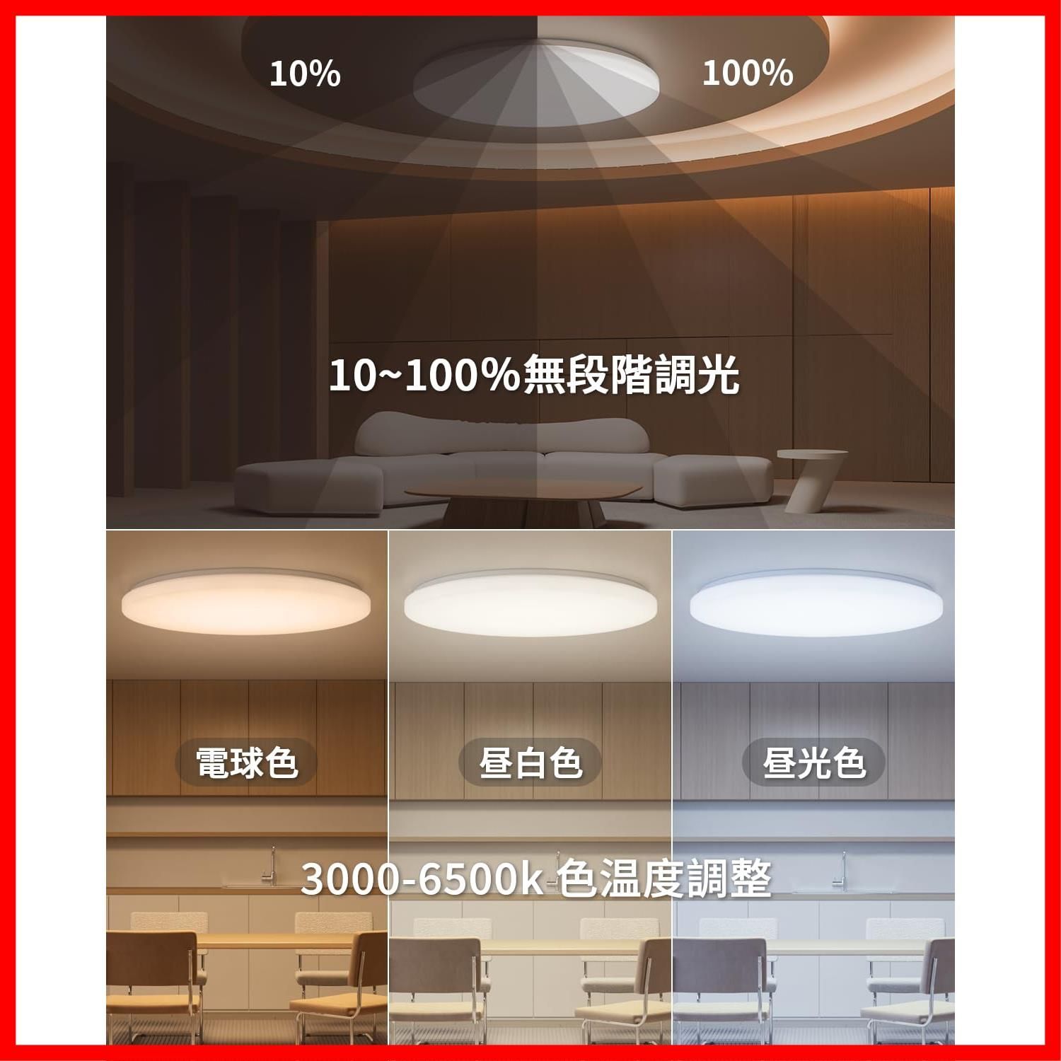 薄型 シーリングライト