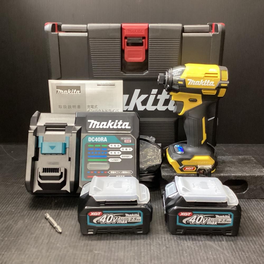 ♥品 makita|マキタ TD002GDXFY 40Vmax充電式インパクトドライバ 203