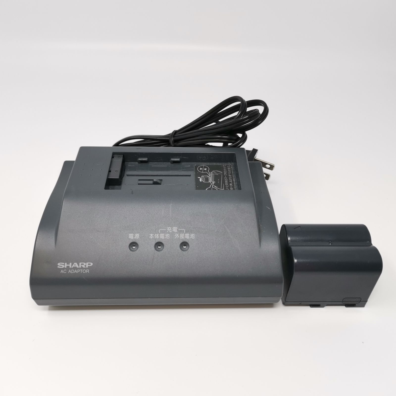 ジャンク　SHARP　液晶ビューカム　アクセサリー他 SHARP 液晶ビューカム アクセサリーキット ACアダプター プリント
