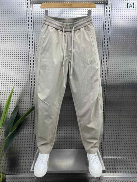 [M]メンズ ファッション 服 用 オシャレ シンプル 大人 かっこいい ストリート 夏コーデ パンツ ズボン 履物  薄手 カジュアル 