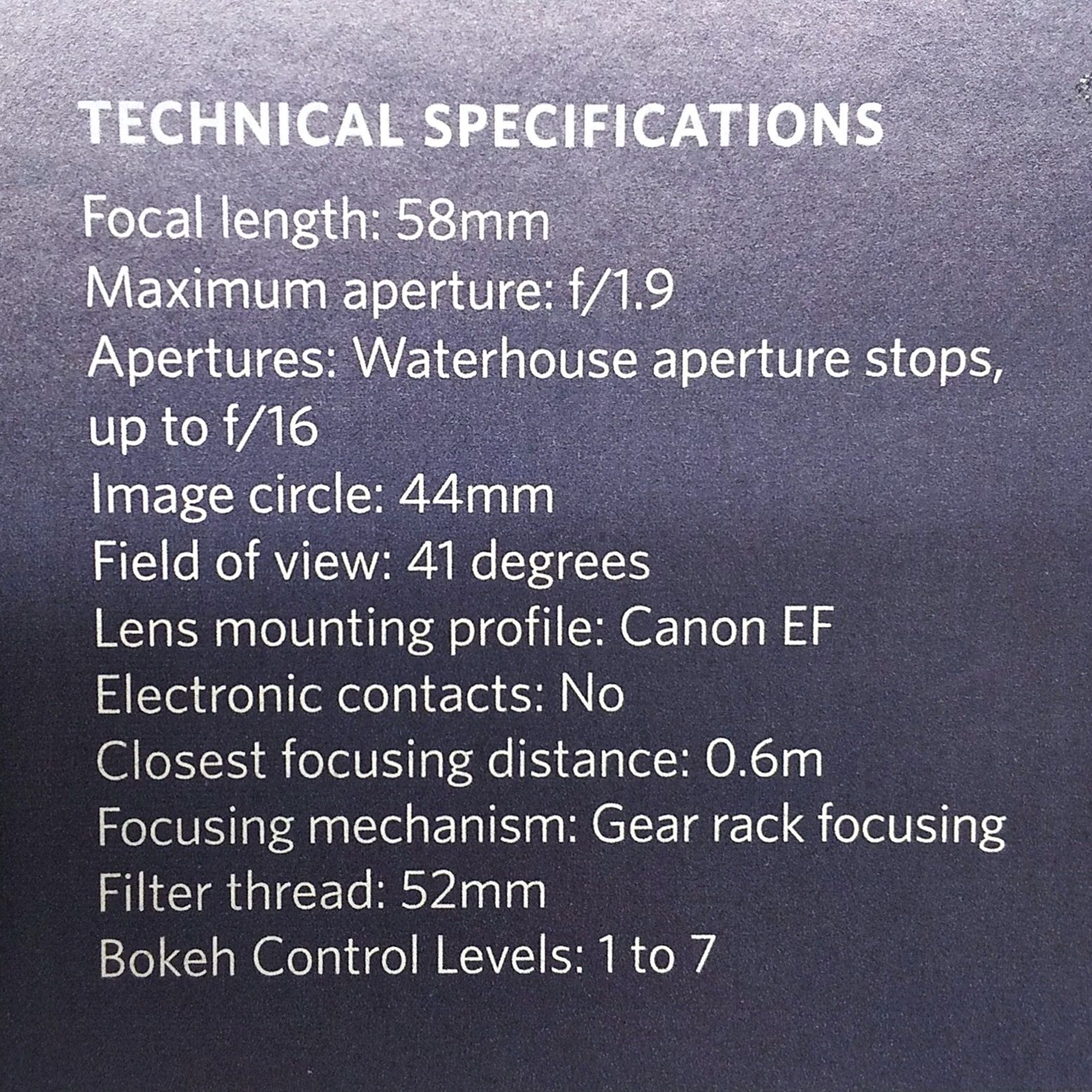 Lens