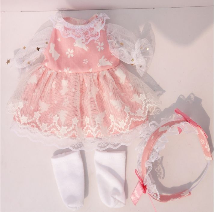 2点セット ホワイトサロペット メルちゃん ソランちゃん 服