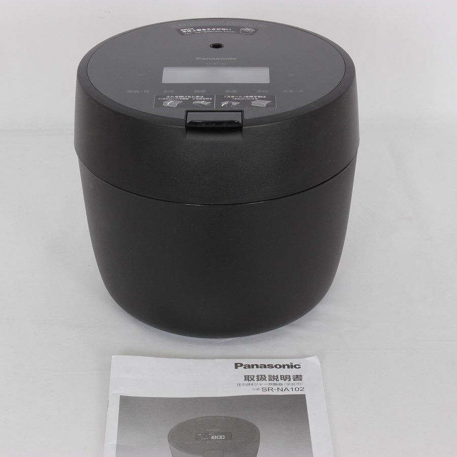Panasonic SR-NA102-K BLACK Panasonic SR-NA102-K 圧力IHジャー Panasonic SR-NA102-K BLACK Panasonic SR-NA102-K 圧力IHジャー