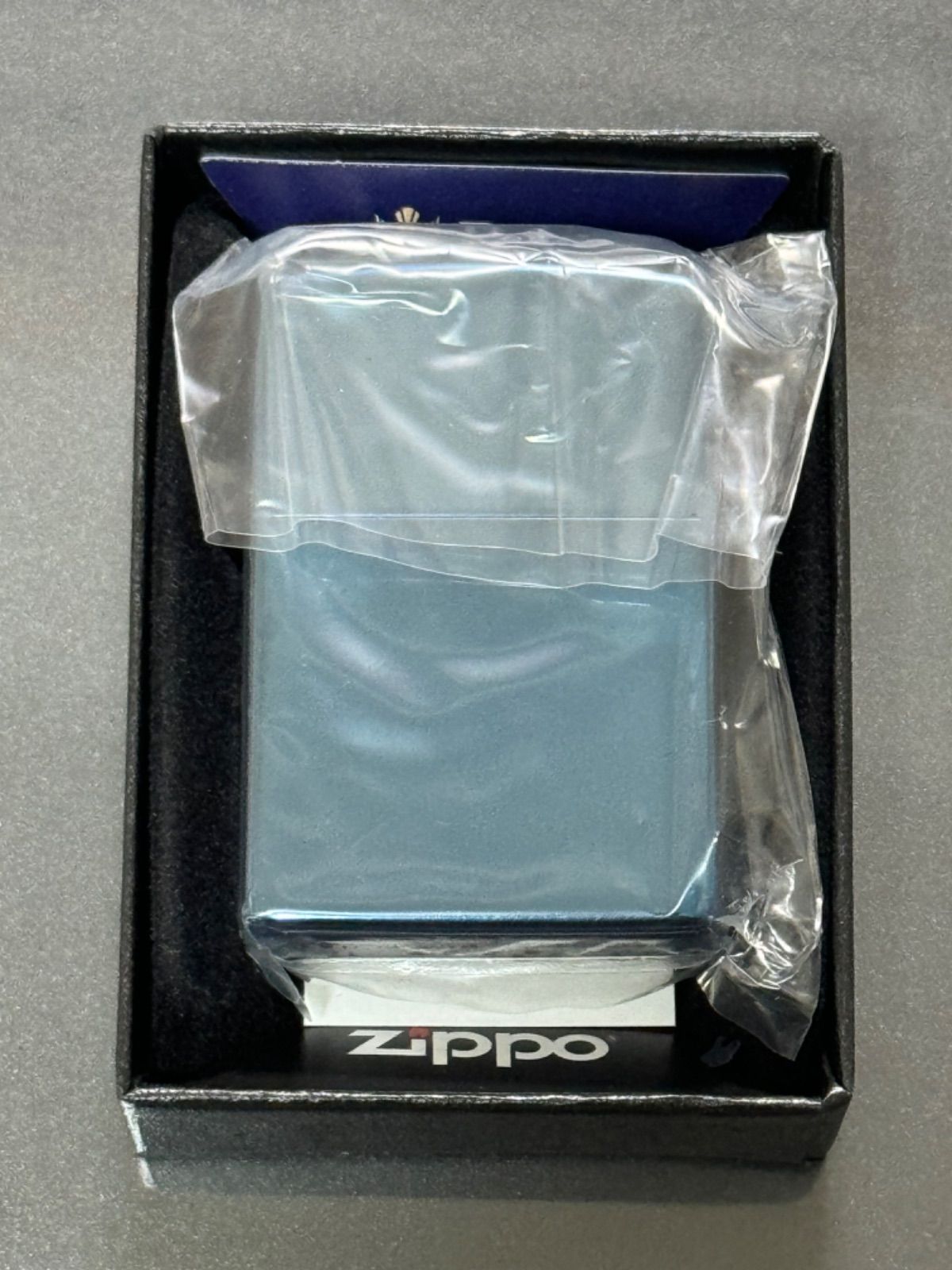 zippo Peace ブルーチタン 希少 刻印 限定品 たばこメーカー