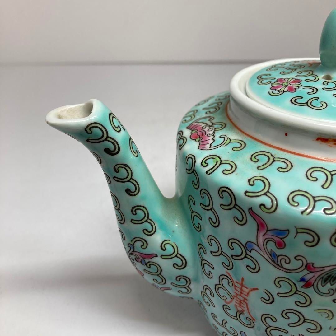 時代 京焼 極上手 蓋茶碗 5客の内3客に蓋有