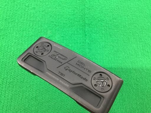 テーラーメイド TP COLLECTION BLACK DEL MONTE TB1 34インチ パター PT スチール フレックスその他 メンズ 男性用 右利き 右用 Dランク ゴルフクラブ
