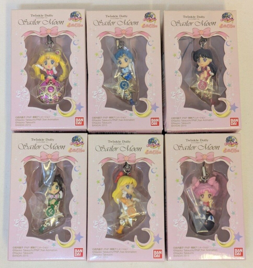 本格派ま！ バンダイ セーラームーン20th 全6種セット 1 Dolly Twinkle クリアファイル