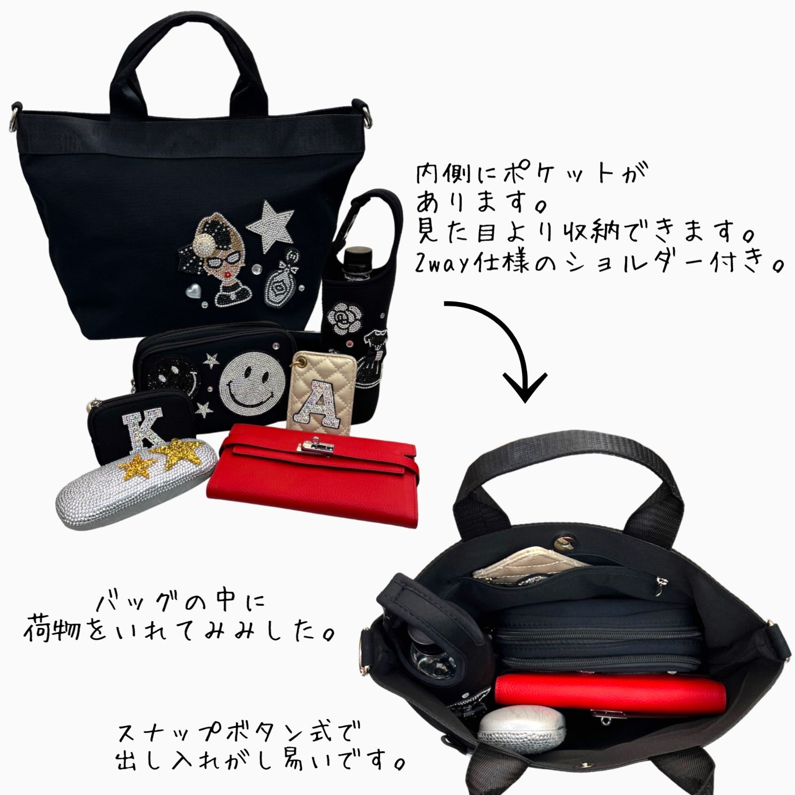 キャンバス スマイル バック ニコちゃん スマイリー 人気 新作 ニコ