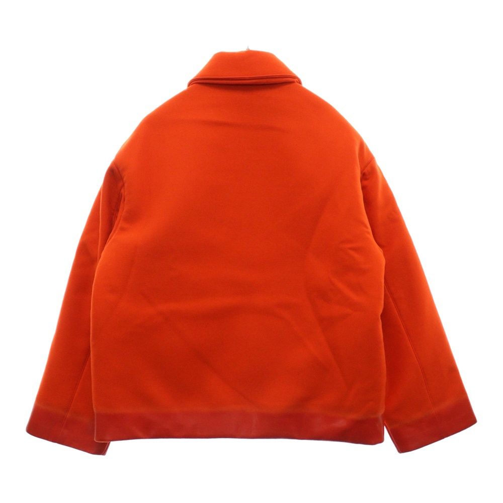 PRADA プラダ 胸ロゴ スナップジャケット オレンジ SGN916 S182 1R7K PRADA (プラダ) 胸ロゴ スナップジャケット オレンジ SGN916 S182 1R7K