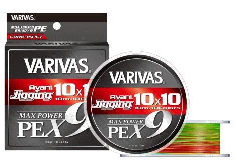 モーリス バリバス アバニ ジギング10×10 マックスパワーPE X9 600m 3号 | PEライン 釣具