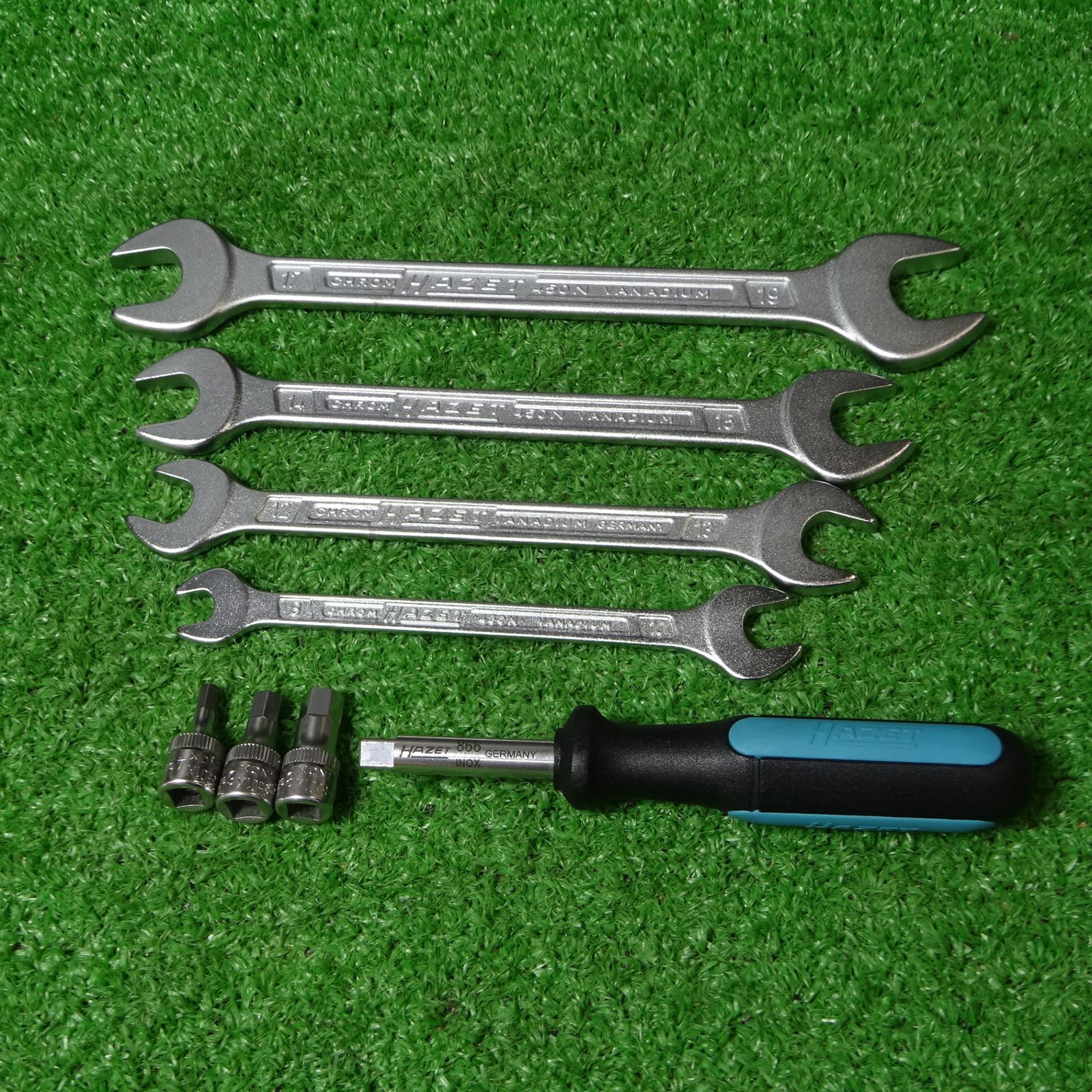 ハゼット|HAZET 1|4sq ヘックスソケット ドライバーハンドル 両口スパナ 866 8501X 450N 岩槻店