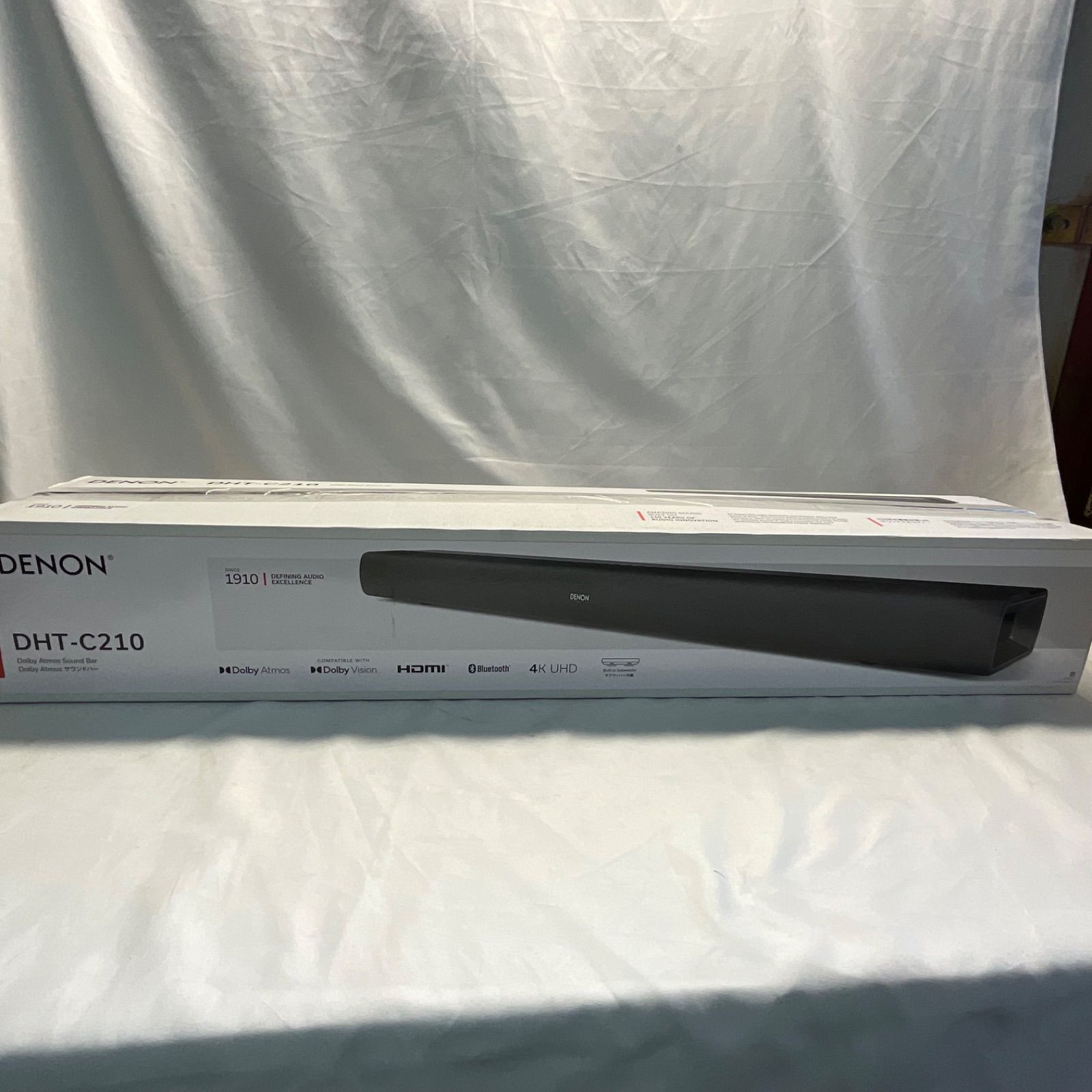 新品未使用】DENON デノン サブウーハー内蔵サウンドバー DHT-C210K - メルカリ