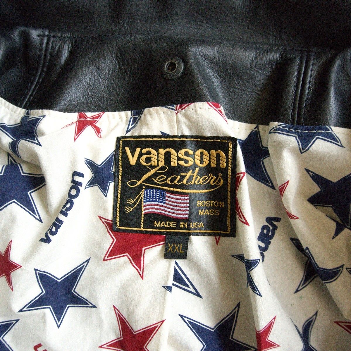 美品/ビッグサイズ】 VANSON 【C2R ダブルライダースジャケット】XXL 