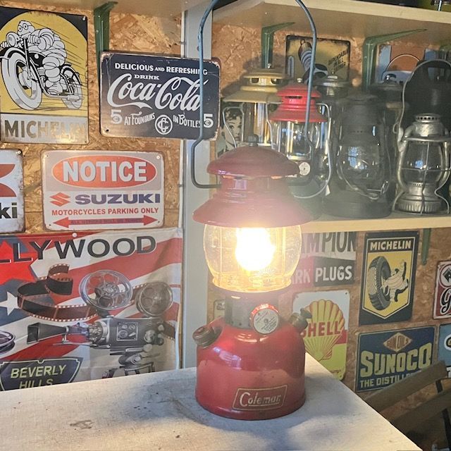 Coleman コールマン ランタン 1953年4月 200A ブラックバンド