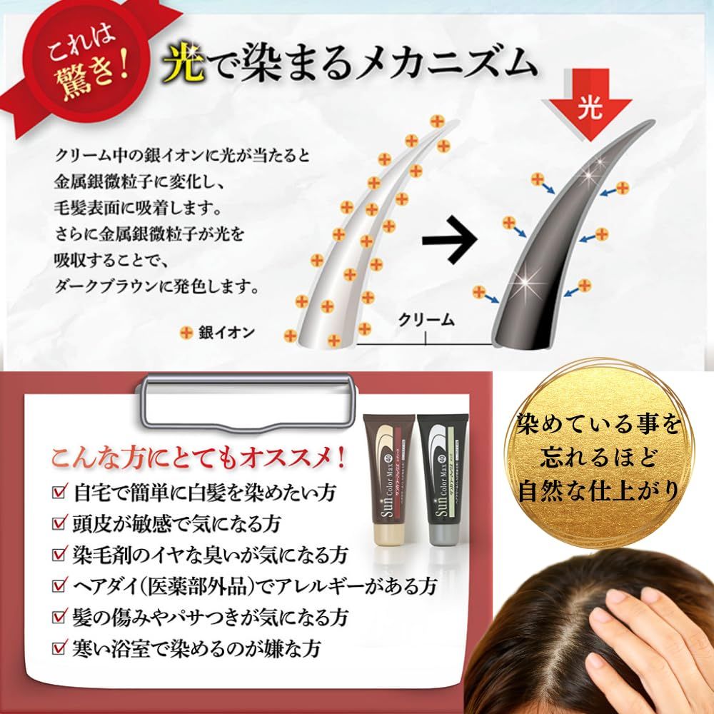 新品未開封　19800円→ ダークブラウン ×4本　白髪染め ドクターヘアミカ(定価8600円x5個セット) ダークブラウン