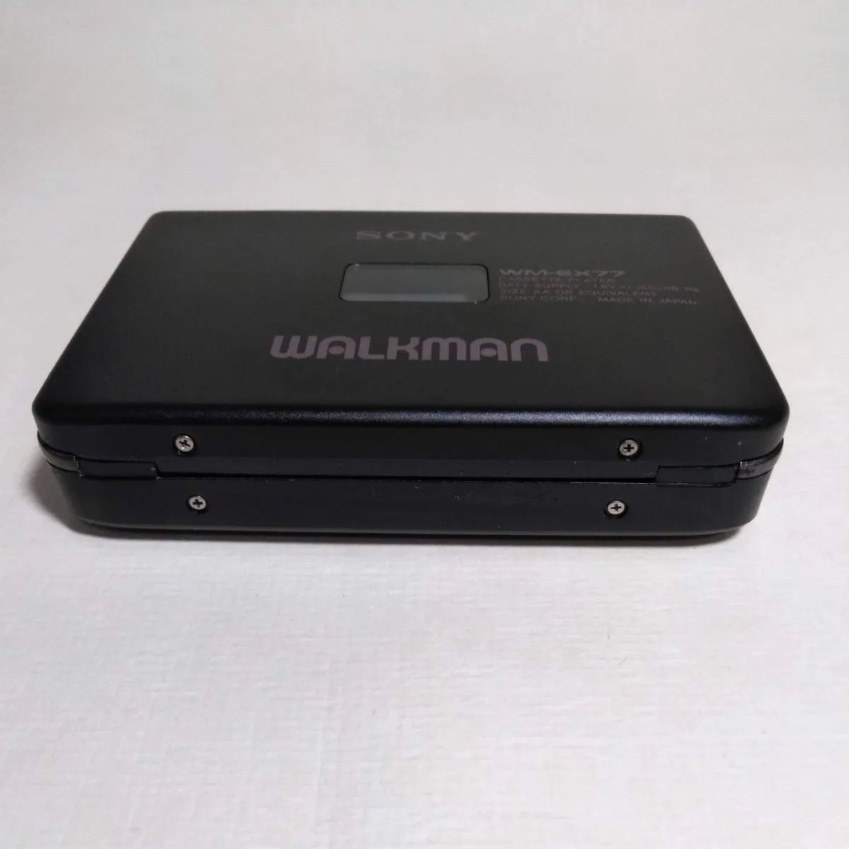 SONY WM-EX77 カセットウォークマン 動作未確認 ジャンク品
