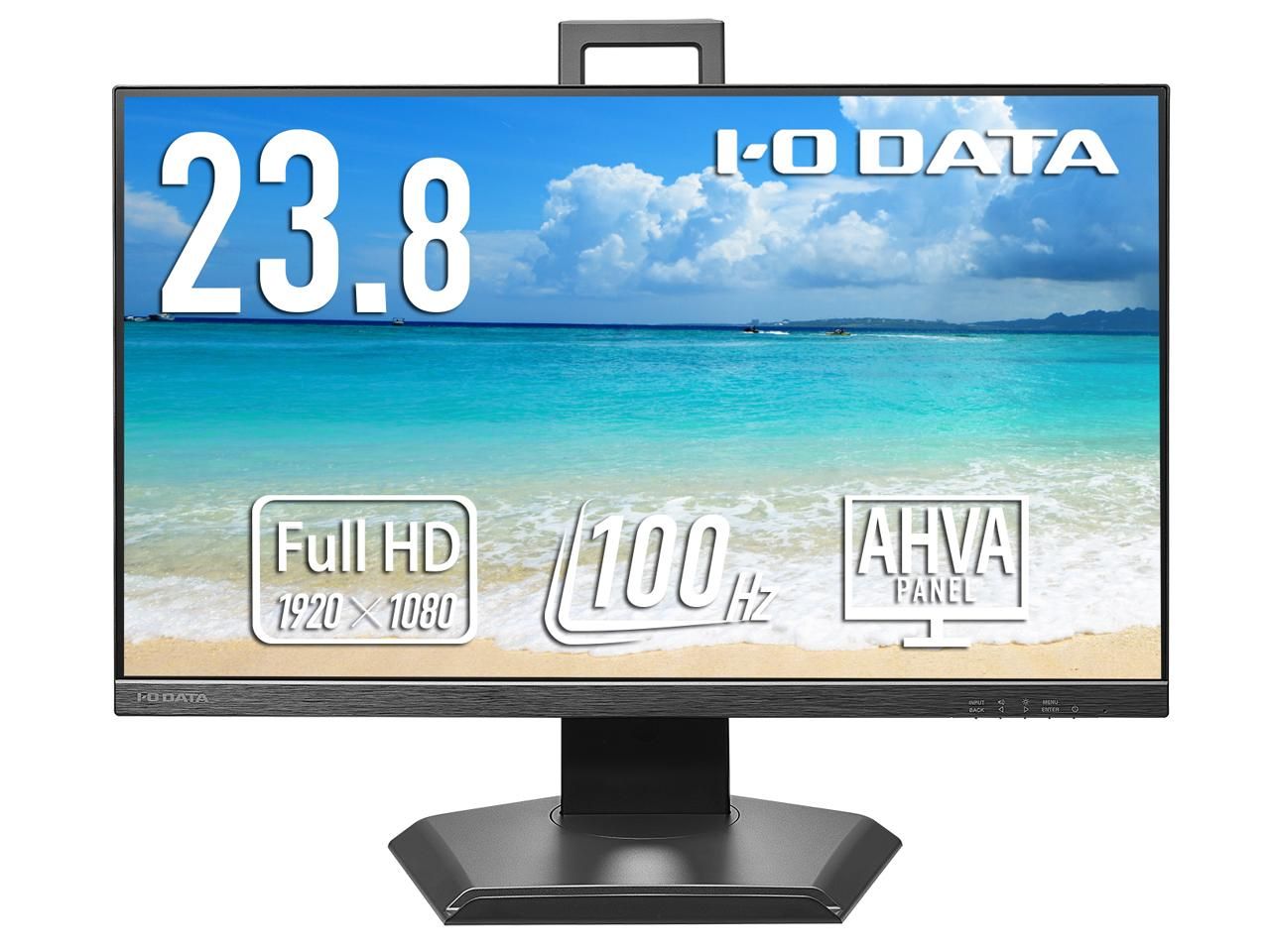 4営業日で発送 KHD242SAF PCモニター フリースタイルスタンド ブラック KH-D242SA-F 23.8型 フルHD 1920×1080 ワイド