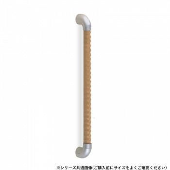 シロクマ トリプルディンプル手すり シルバー|Lオーク BR-557 400mm