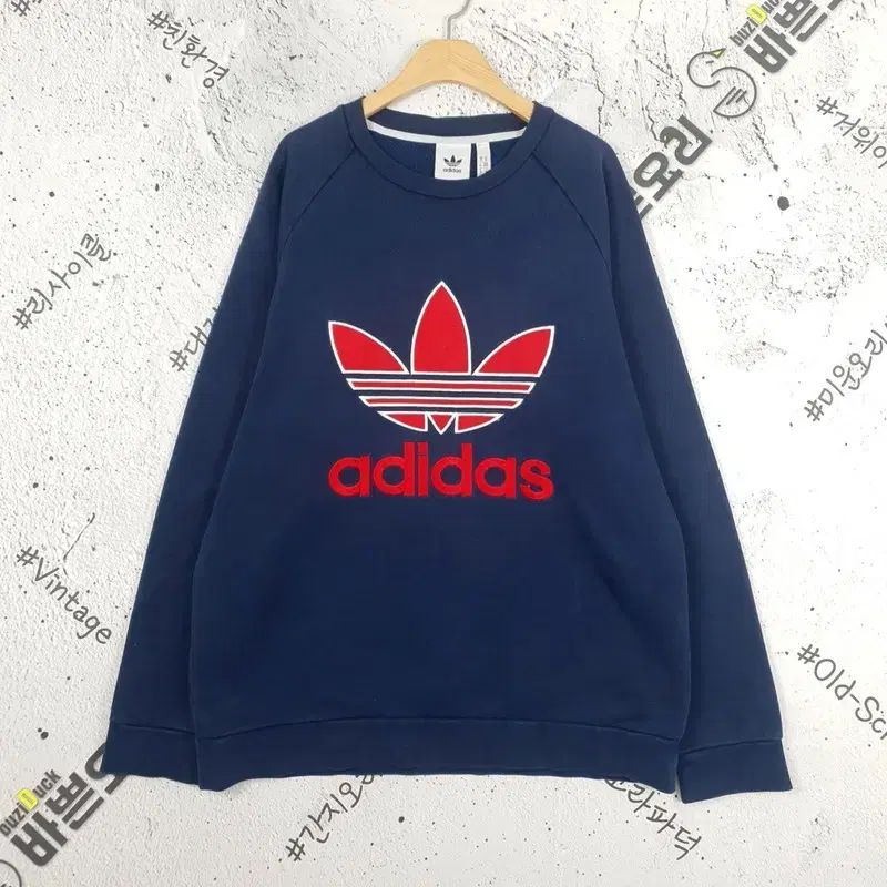 adidas(アディダス) ファイヤーバード ビッグロゴ 刺繡 裏起毛