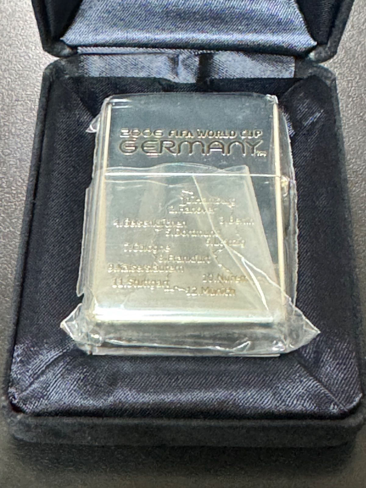 【内祝い】 zippo FIFA 2005年製 ワールドカップ 限定品 GERMANY CUP WORLD その他
