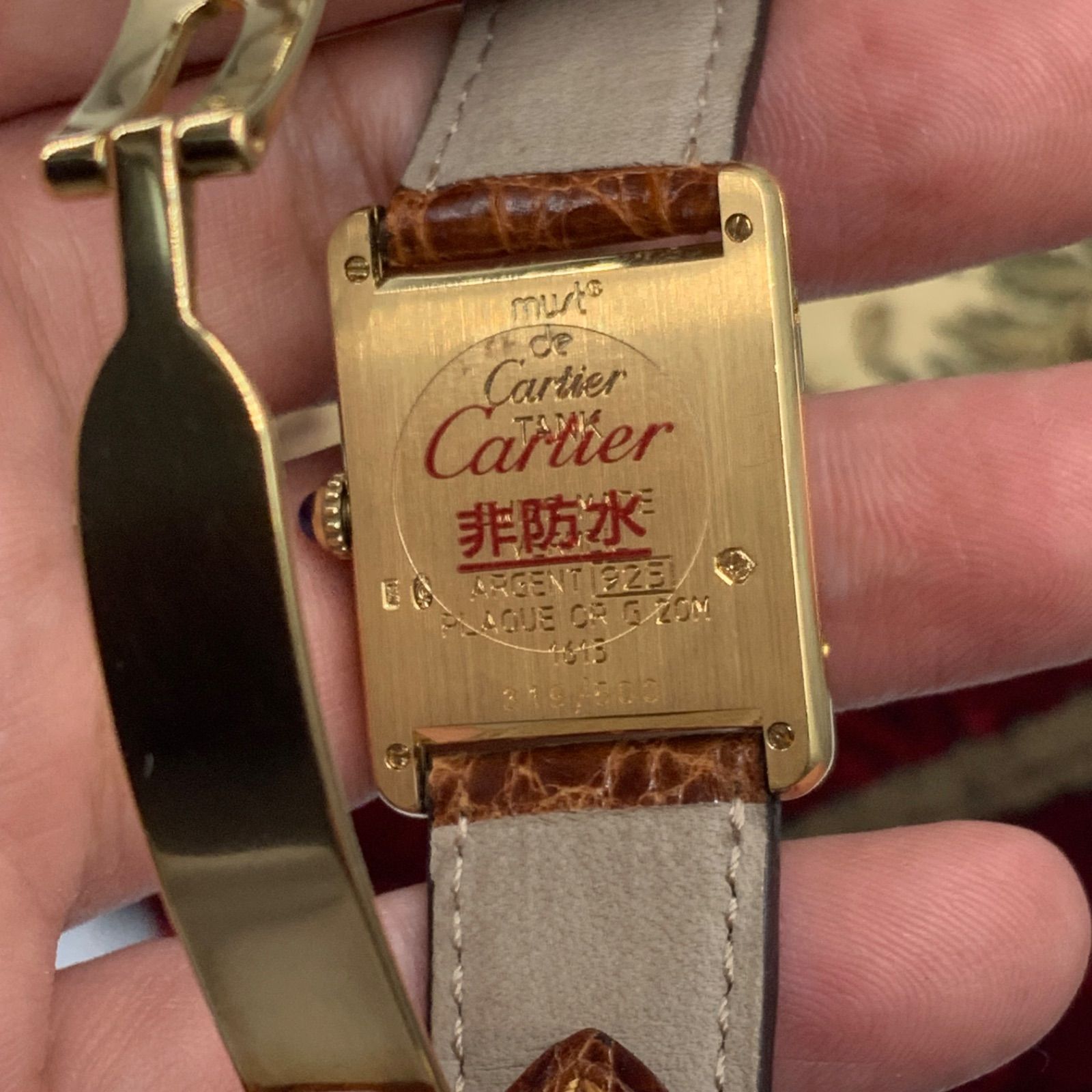 カルティエ マストタンク LM 500本 限定モデル ギャラ付