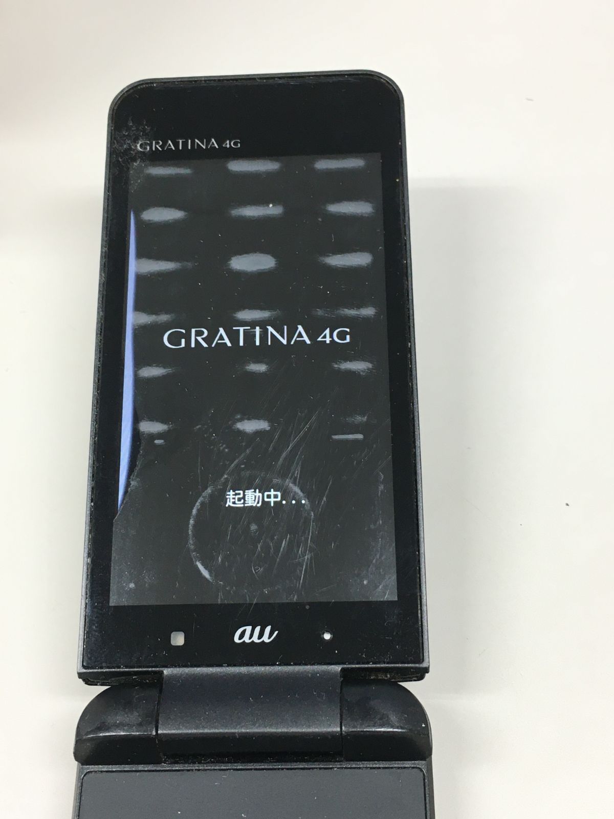 SIMロック解除済 KYF31 GRATINA4G 送料無料 auSIMフリーガラホ 黒