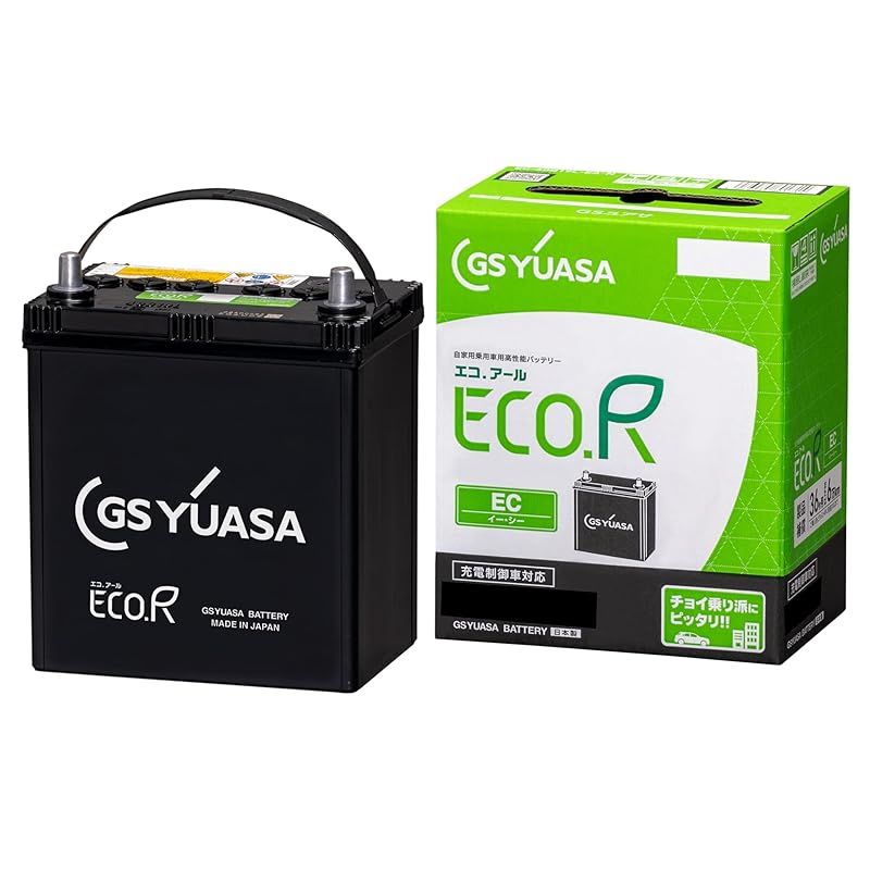 GSユアサ ECO.R EC 40B19L 国産車バッテリー 充電制御車対応 GS YUASA ジーエスユアサ 2025年モデル 0