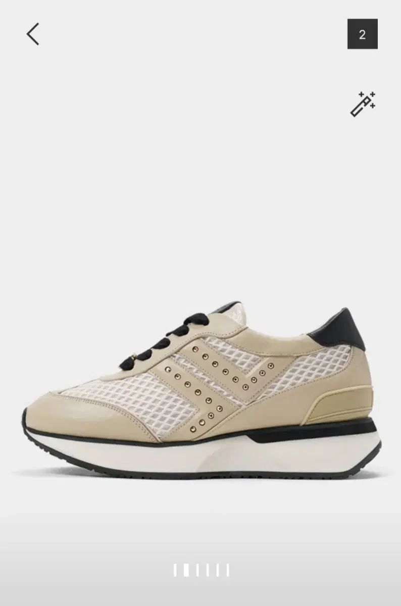 ハンソム LANVIN(ラバン) ハート エンブレム スニーカーズ