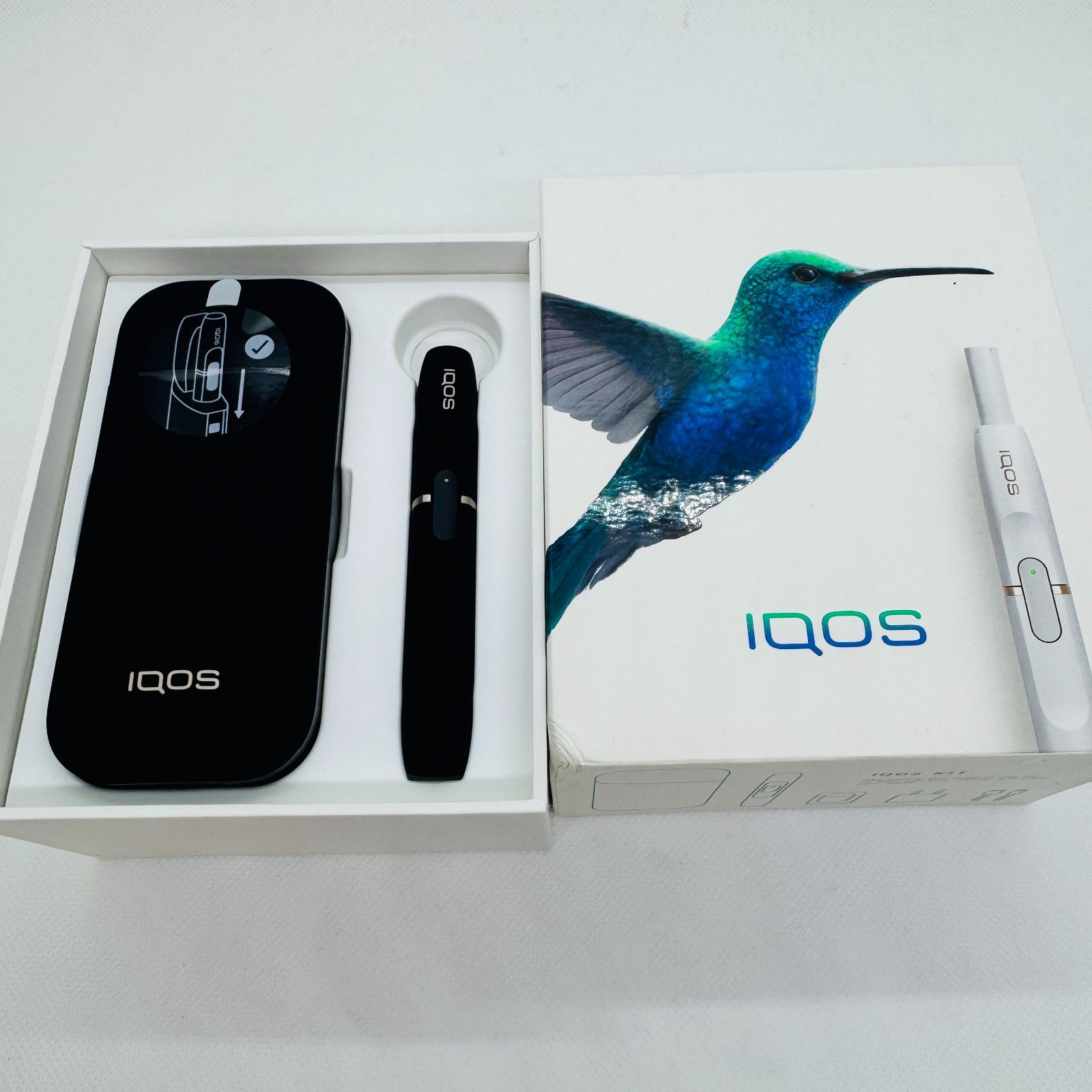 S【未使用・保管品】IQOS KIT アイコスキット 電子タバコ ネイビー 