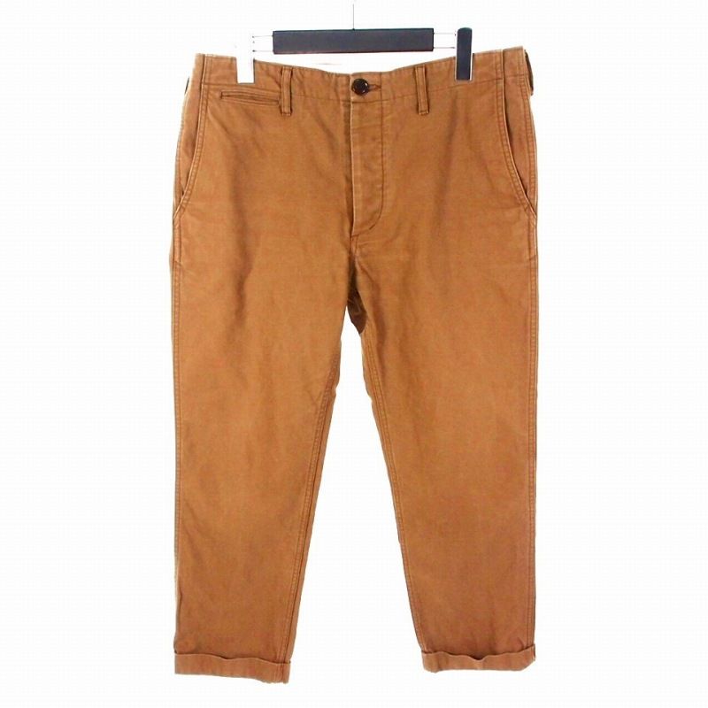 ビズビム VISVIM ストレート チノパンツ スラックス ボトムス 4 ブラウン 茶 0119205008004