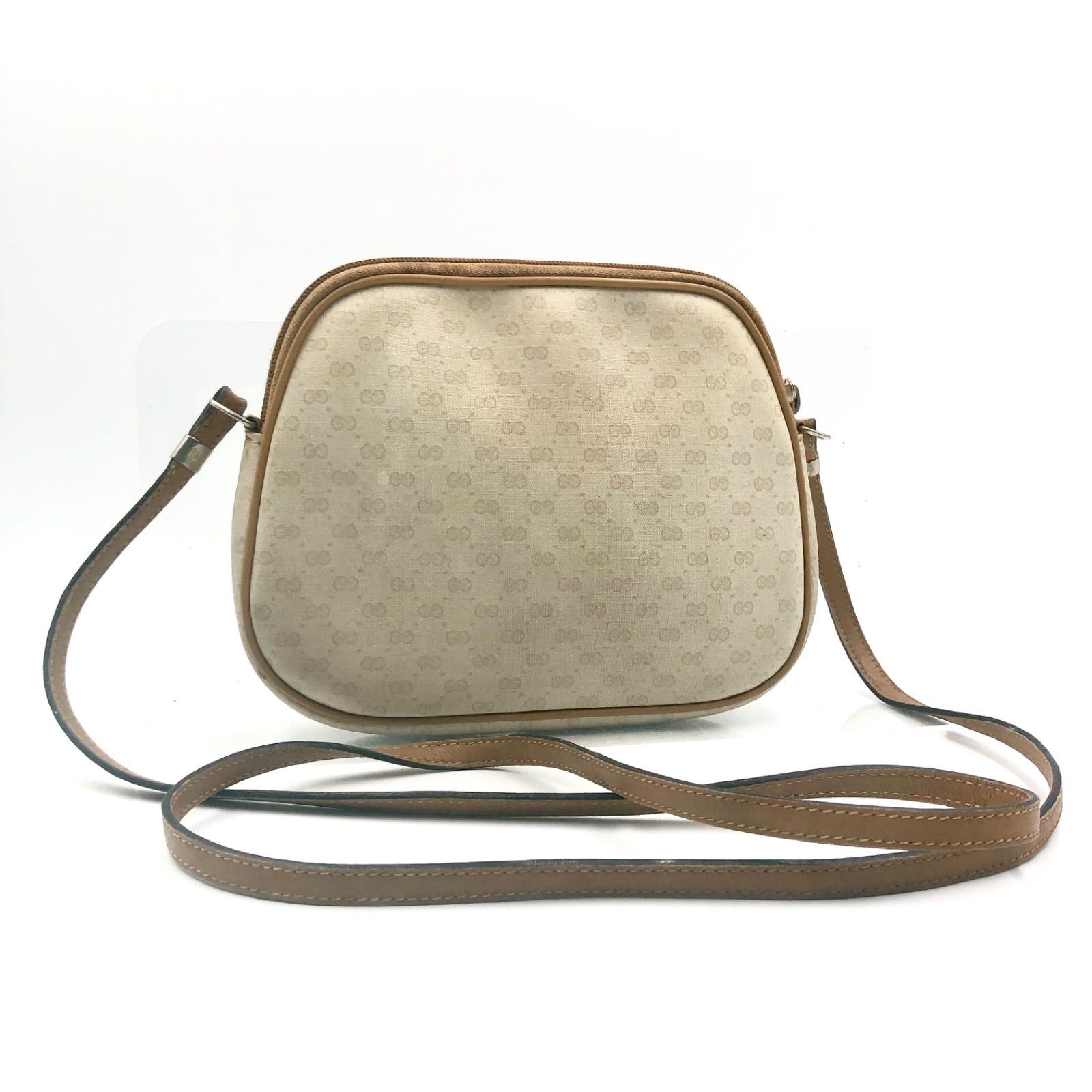 □美品□超希少□GUCCI グッチ マイクロGG ポシェット ショルダー 