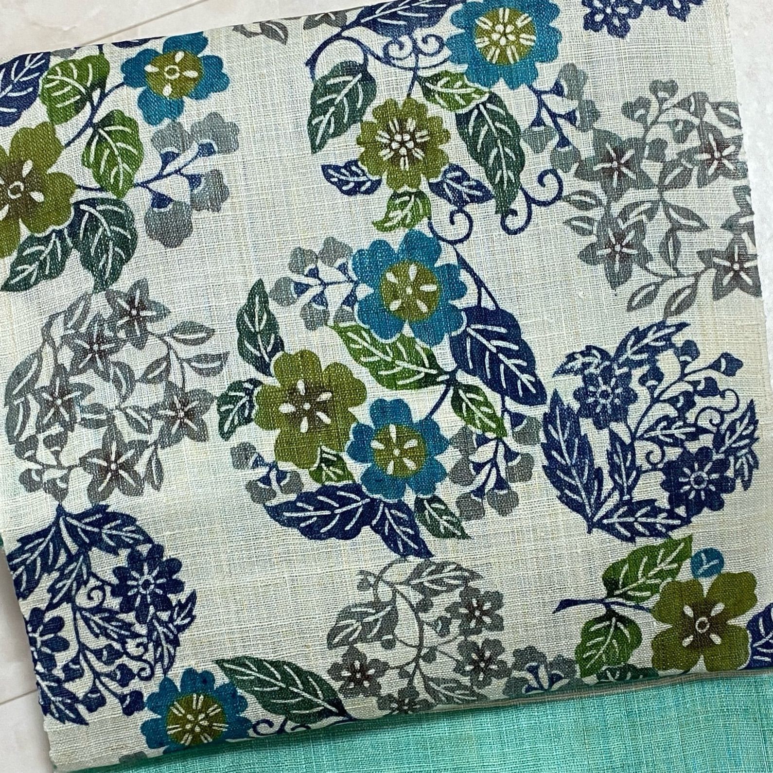 九寸帯 地白花丸詰