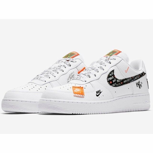 「訳あり未使用」Nike ナイキ エアフォース1 ロー NIKE AIR FORCE 1 07 プレミアム Just Do It ホワイト ナイキ メンズ レディース スニーカー ランニングシューズ AR7719-100